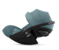 Preview: CYBEX Cloud G3 Plus Stormy Blue mit XXL Sonnenverdeck